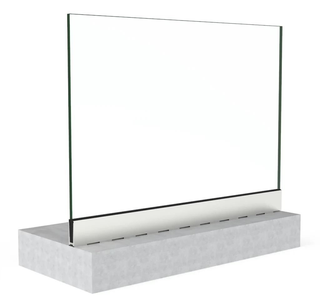 Barandilla View Crystal_Calzos de drenaje copia